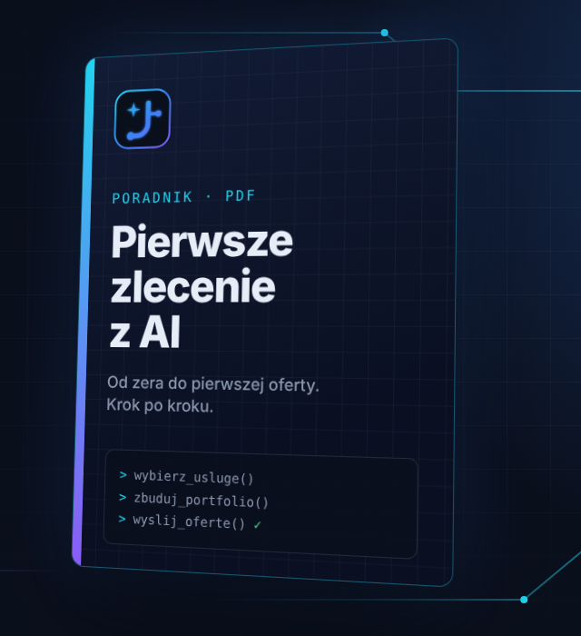 Poradnik PDF Pierwsze zlecenie z AI